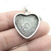 5 Heart locket Pendants