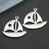 10 Star Sailboat Pendants