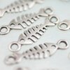 20 Fishbone Pendants