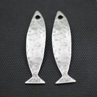 5 Fisch Anhnger altsilber