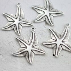 5 Starfish Pendants