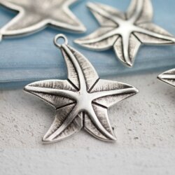 5 Starfish Pendants