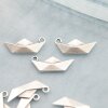 10 Paper boat Pendants