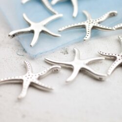 5 Starfish Pendants