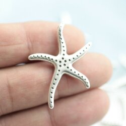 5 Starfish Pendants