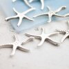 5 Starfish Pendants