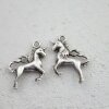 10 Einhorn Charm Anhänger