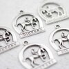 5 horseman and horse Pendants