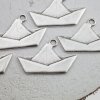 1 Paper boat Pendants