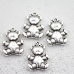 5 teddy bear Pendants