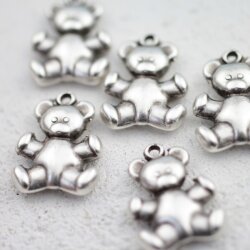 5 teddy bear Pendants