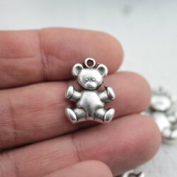 5 teddy bear Pendants