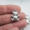 5 teddy bear Pendants