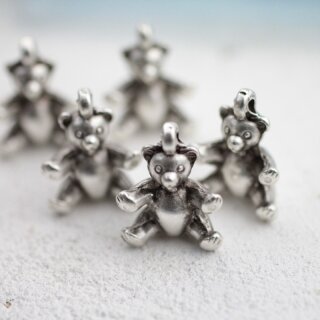 5 teddy bear Pendants