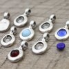 10 Cabochons Base Charms, for 4 - 5 mm flat back stone, Settings without stone