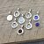 10 Cabochons Base Charms, for 4 - 5 mm flat back stone, Settings without stone
