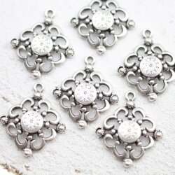 10 floral Fancywork, ornament Pendants