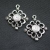 10 floral Fancywork, ornament Pendants