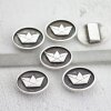 5 Antique Silver Little Boat Slider beads DIY Necklaces, Rings, Bracelet