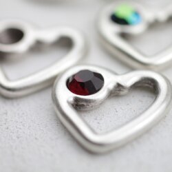 5 Heart Pendants for 1088, ss39