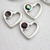 5 Heart Pendants for 1088, ss39