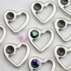 5 Heart Pendants for 1088, ss39