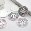 5 floral Fancywork, ornament Pendants