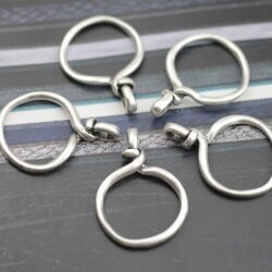 5 Loop Pendants, charms