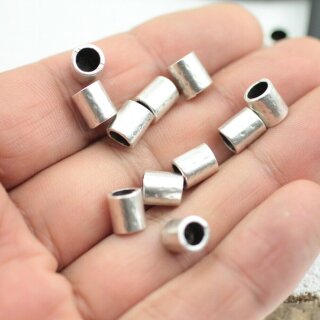 10 Endkappen fr Leder, Altsilber