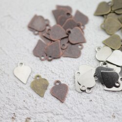 100 Heart Pendants