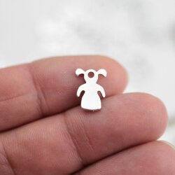 10 Little girl Pendants