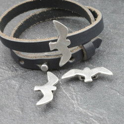 10 Nautical Bird Charms for Bracelets, Necklaces, and Crafts
