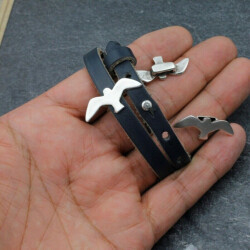 10 Nautical Bird Charms for Bracelets, Necklaces, and Crafts