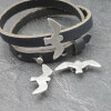 10 Nautical Bird Charms for Bracelets, Necklaces, and Crafts