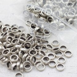 100 Metall-Ringe