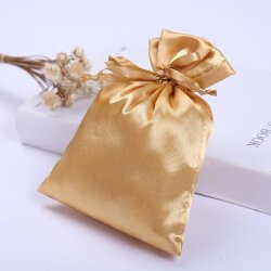 10pcs Luxury Silk Jewelry Gift Bag Satin Drawstring Pouch...