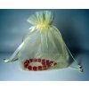 10 Organza Beutel mit Boden 15*15 cm