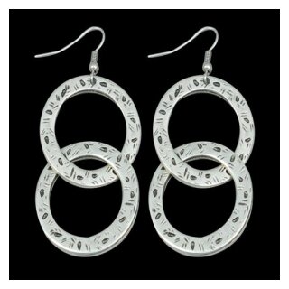 Double Circles  Earrings