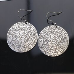 Oriental Antique Look Earhooks