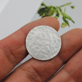 Runder, gehmmerter Ring,  2,5 cm