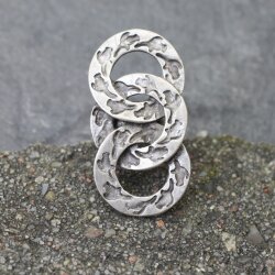 multiple Circles Ring, wide, 4x2,1 cm