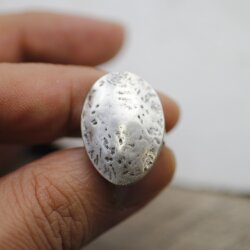 Ovaler Ring, glatt, 2,7x1,9 cm