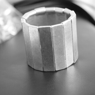 Industrial Look Armband mit Gummizug