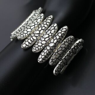 Edles Statement Armband mit Stbchen Elementen