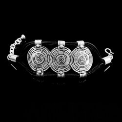 Oriental und boho Style, Armband mit Spiral-Medallions