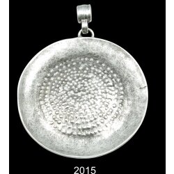 round Antique silver Pendant