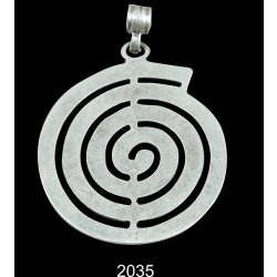 Circle labyrinth Pendant