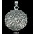 amulet Ornament Pendant, Ø 48 mm