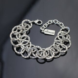 Double-rowed Bracelet with Circles, Fancy and Playful