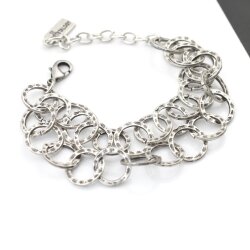 Double-rowed Bracelet with Circles, Fancy and Playful
